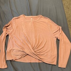 Cropped Athletic Long sleeve